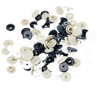 Boutons pression Color Snaps bleu/gris/blanc Prym Love - Prym 393008