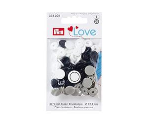 Prym Attaches, Bleu/Gris/Blanc