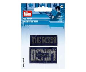 Prym, blanc 924310 Motif décoratif Grue, noir, Centre
