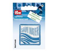 Prym, bleu 924521 Motif décoratif Lettre V, écru
