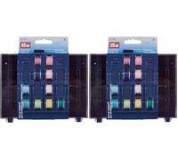 Prym - Bobin Box pour 32 bobines - 1 unité, Bleu (Lot de 2)