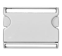 Prym Boucle de Ceinture, en métal, Argent Mat, 40 mm