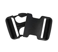 Prym Boucles À Clip en Plastique, Taille 50 mm, Noir