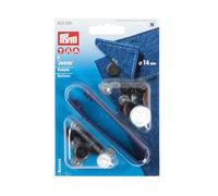 Prym Boutons Jeans 8 Pièces, Taille 14 mm, Vieux Cuivre
