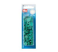 Prym Boutons pression Color Snaps 393129, plastique, 12,4 mm, lot de 30 pièces, vert