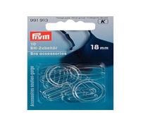 Prym Bra Accessories, Transparent, 18mm, KST, 10 Pièces
