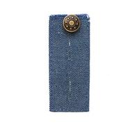 Prym Bunderweiterung Knopf 80 x 35 mm Estensione, Cotone, Blu Jeans