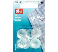 Prym Buttons, White, 28'' 18 mm
