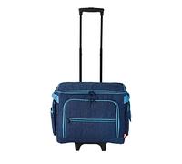 Prym – Trolley de transport pour machine à coudre – en matériau synthétique – Jeans – 7 x 5 x 3 cm