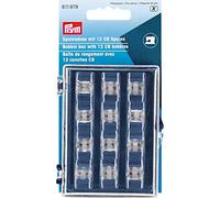 Prym CB Bobbins and Storage Box, 14 x 7.5 x 3 cm