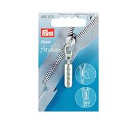Prym - Chiusura lampo originale e fashion, argento, Strass, silberfarbig, 1 Stück