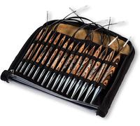 Prym Circulaire Tricot Aiguilles / Broche Set - Naturel - Inclus Tailles 4mm À