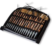 Prym Circulaire Tricot Aiguilles / Broche Set - Naturel - Inclus Tailles 4mm À