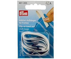 Prym - Clignotant Serviette et Chiffon Boucles pour Tissu Éponge - 5 Pièces