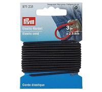 Prym Corde élastique 2,5 mm Noir