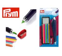 Prym Craie Cartouche Set - Marquage Tissu Plastiques Bois Dessin Confection