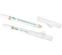 Prym Crayons à craie avec brosse 2 pièces, Blanc