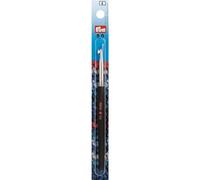 Prym Crochets pour laine avec manche souple, 14cm, 5,00mm, argenté