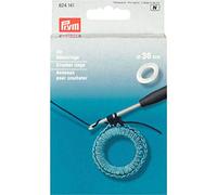 Prym Crocheter Anneaux, Plastique, Blanc, Un Taille, Set de 50 Pièces