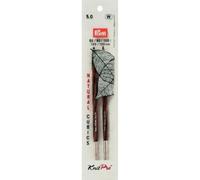 Prym Cubics Natural Aiguille à Tricoter en Bois Multicolore Longueur 11,6 cm 5 mm