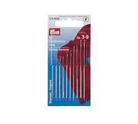 Prym Darning Long Assorted Needles, Silver with Gold Eye