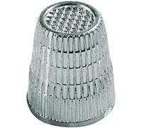 Prym Dé à Coudre avec Picots antidérapants Edge, métal, Argent, 10.5 x 4 x 0.02 cm