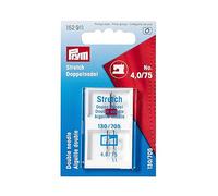 Prym Double Sewing Machine Needles Sys. 130/705 Stretch 75/4.0