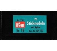 Prym Embroidery Needles, Lega di Acciaio, Multi, One Size