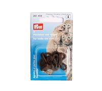 Prym Ensemble De 3 Crochets Et Yeux Cachés, Marron