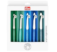Prym Ensemble de crochets, multicolore, grand (7 mm, L, M, N, O)