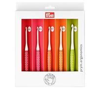 Prym Ensemble de crochets, multicolore, petit (E, G, 7, H, J)