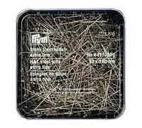 Prym Épingles à piquer, 0,60 x 30mm, argenté, 250g, boîte Plastique, Alloy Steel, Silver, 30 x 0,6mm
