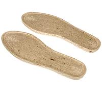 Prym-Espadrille in Tessuto Con Base in Gomma, Suola da Cucito, Paglia e Iuta, Colore: Naturale, Misura UK 8/EU 42, 1 Paio