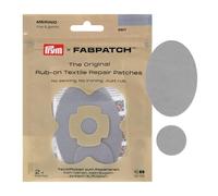 Prym FabPatch 921019 Lot de 2 patchs de réparation autocollants en 100% laine mérinos pour pulls, tricot fin, sous-vêtements et doublures, sans couture ni repassage