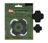 Prym FabPatch Extreme Rub-on Patch 921023 Lot de 2 patchs de réparation imperméables et extra robustes pour vestes d'extérieur, vêtements de pluie, sacs et chaussures - Autocollants sans couture