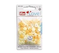 Prym Fasteners, Yellow, One Size'