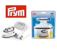 Prym Fer À Vapeur Mini De Voyage Blanc Fiche UK 611916, Adapté Textile