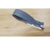 Prym - Fermeture Eclair Z41, Nylon invisible, bleu gris, 22cm