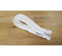 Prym - Fermeture Eclair Z51, Nylon, blanc, 12cm