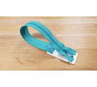 Prym - Fermeture Eclair Z51, Nylon, bleu canard, 35cm