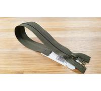 Prym - Fermeture Eclair Z51, Nylon, vert kaki, 40cm