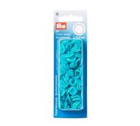 Prym Fermetures à Pression, Plastique, Turquoise, 12,4 mm, Set de 30 Pièces PRYM_393146-1