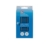 Prym - Ferri circolari per Lavorare a Maglia, MS 40 cm, 2,50 mm, in Ottone, 2,5 mm, Colore: Argento