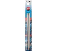 Aiguilles à tricoter Prym 2 pointes 15 cm - 2 mm - Gris perle