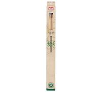 Prym - Aiguilles à tricoter pointes simples en bambou 33 cm 10 mm naturel Taille unique