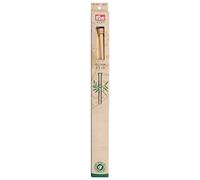 Prym Ferri da maglia a punta singola in bambù, 33 cm, 9 mm, naturale, taglia unica