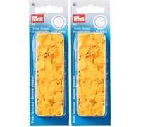 Prym Fixations, Jaune, One (Lot de 2)