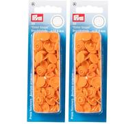 Prym Fixations, Orange, One (Lot de 2)