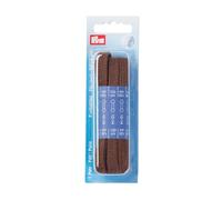 Prym Flat Laces, Brown, 120 cm x 8 mm, braun, 2 Stück