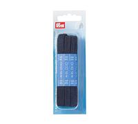 Prym Flat Laces, Cotone, Navy Blue, 120 cm x 8 mm, marine, 2 Stück